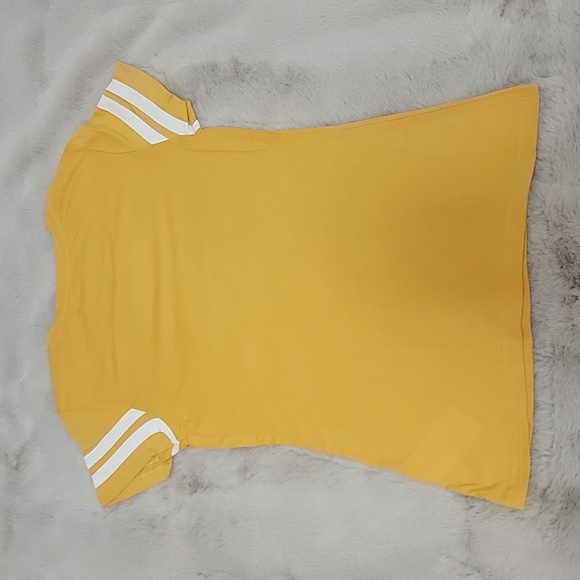 NWT Guess yellow/white/silver t-shirt size M - Picture 4 of 4